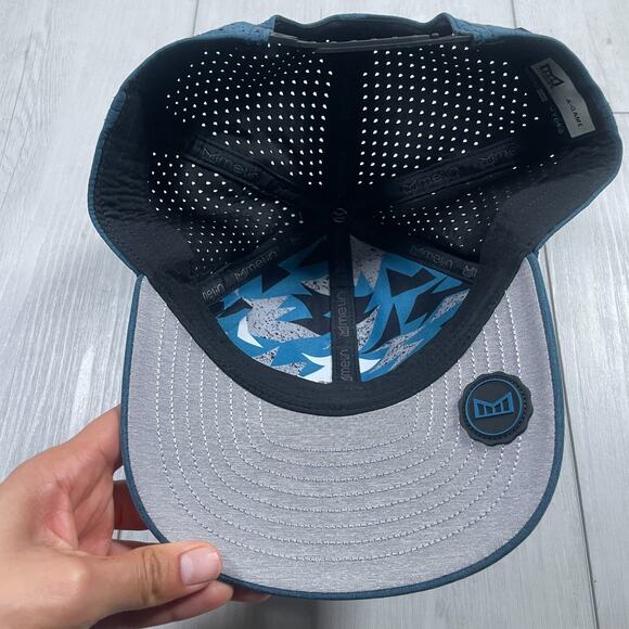 Melin A-Game Hydro Hat Blue Ocean Golf Performance - Picture 8 of 10